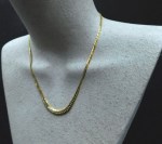 14kt gold chain italy 17 view a